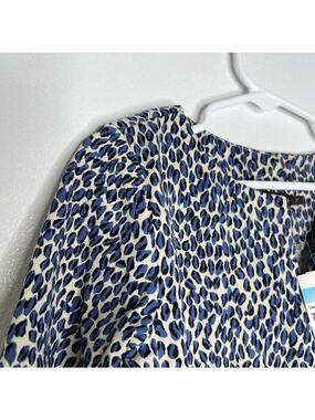 J McLaughlin Girls Leopard Print Shift Dress Size 7 Classic Style